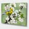 Designart - Bird On A Branch of Cherry - Traditional Canvas Wall Art Print